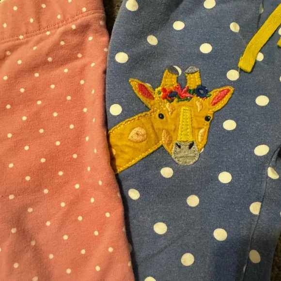 Mini Boden Polka Dot Pant Set (18-24 mos) - Picture 2 of 4